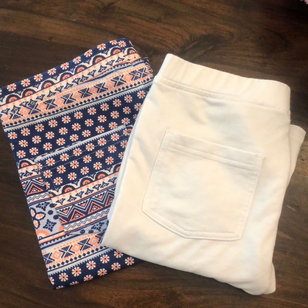 Two Pairs of Bermuda Spandex Shorts